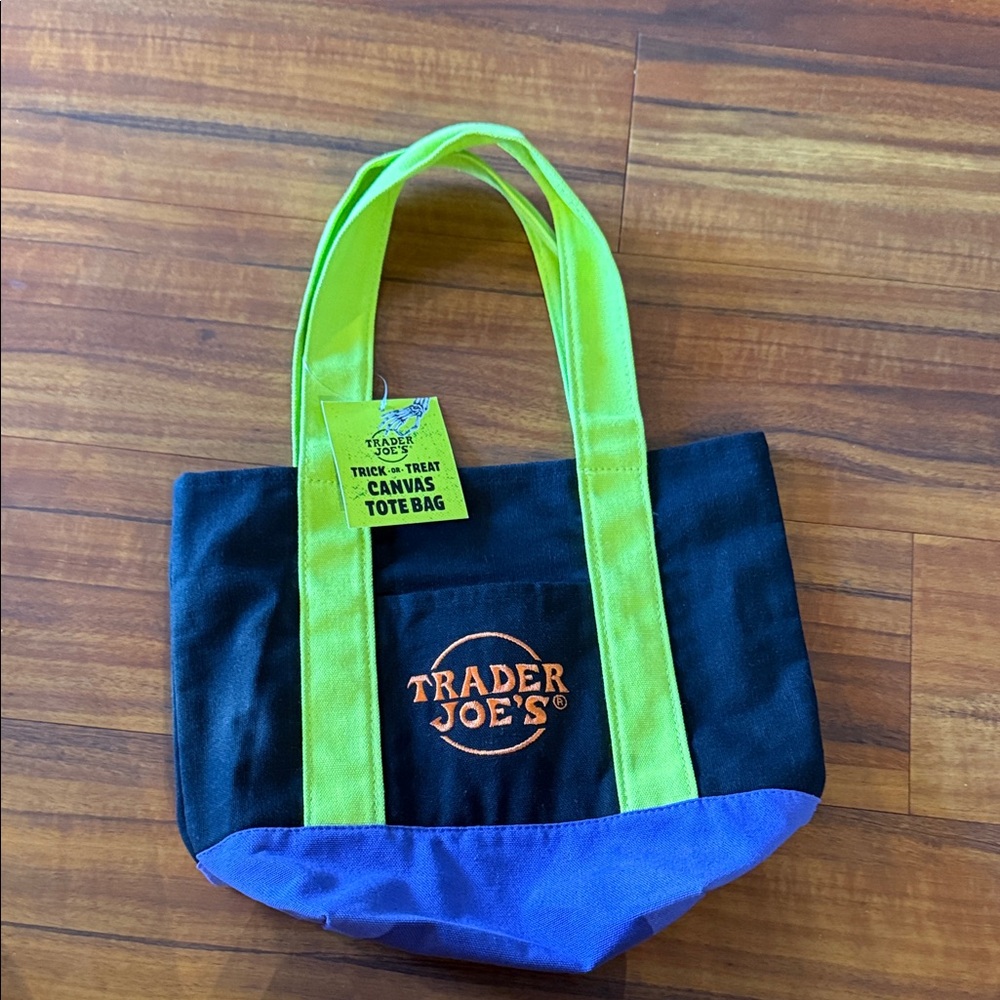 Trader Joe's mini Canvas Tote Bag